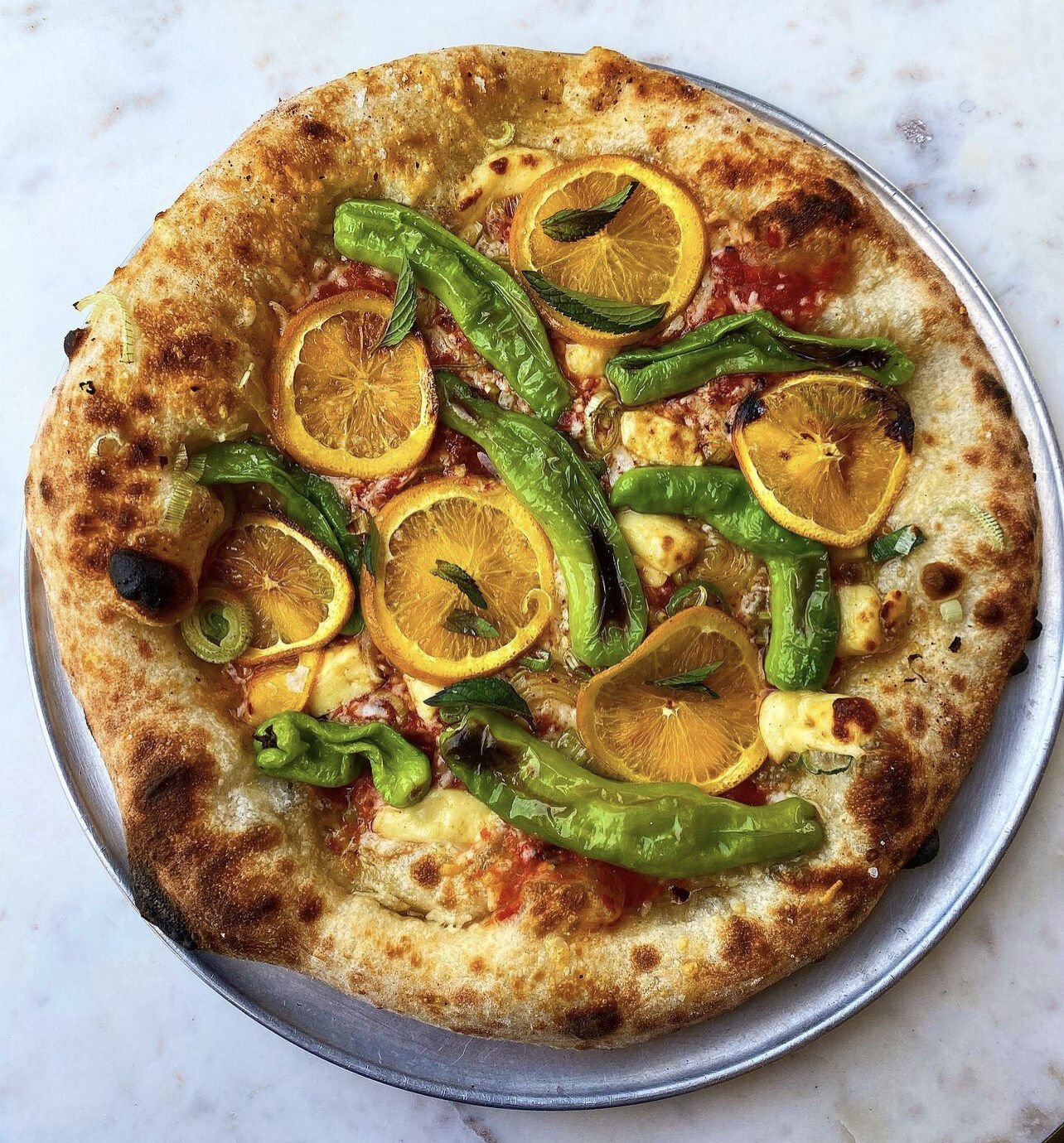 shishito pizza bowood by niche